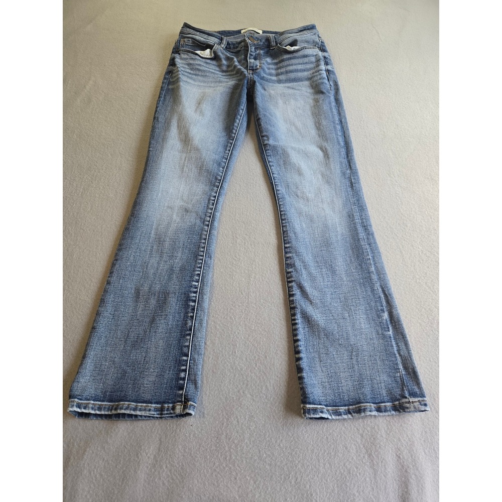 BKE Payton Bootcut Jeans Womens 28x29.5 Blue Mid Rise Universal Fit Tailored